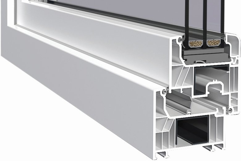 PVC Pencere Profil Kesiti - Isı ve Ses Yalıtımı